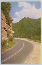 Postcard newfound gap highway through great smoky mountains national park picture