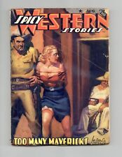 Spicy Western Stories Pulp Aug 1941 Vol. 8 #1 GD+ 2.5 picture