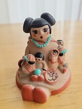 Vintage Cleo Teissedre Storyteller Figurine Signed Dated ‘91 picture