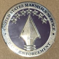 Rare USMS United States Marshals Service Gang Enforcement Purple Variant Coin picture