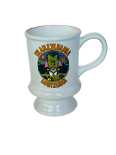 Dracula Universal Monster Coffee Mug Cup Vampire 1984 Transylvania Louisiana vtg picture