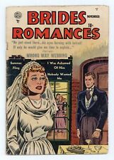 Brides Romances #1 GD+ 2.5 1953 picture