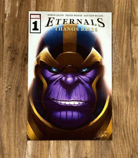 Eternals: Thanos Rising 1 Wal-Mart Exclusive Variant Gorgeous Larroca RARE picture