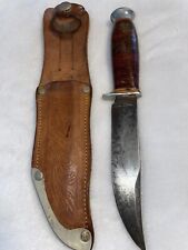 VINTAGE FINLAND FINNISH MORA HUNTING KNIFE W/ SHEATH - SALE* picture