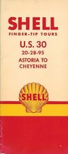 1950 SHELL OIL Tour Guide US ROUTE 30 Astoria Oregon Cheyenne Wyoming Twin Falls picture