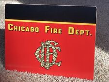 Chicago Fire Dept.  Apparatus Side Vinyl Sign                🚨SEE DESCRIPTION🚨 picture