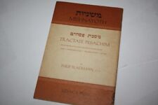 Hebrew-English Blackman MISHNAYOTH PESACHIM  book picture