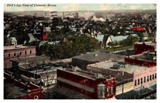 Postcard Bird's Eye View of Cleburne, TX Texas, c1911 picture