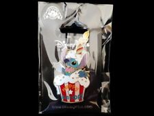 Disney Trading Pin DLR DLRP - Stitch Happy Birthday Cupcake & Candle on His Head picture
