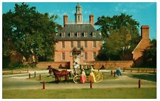 POSTCARD VTG Governors Palace Williamsburg Virginia Va Historic  picture