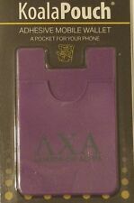 LAMBDA CHI ALPHA Silicone WALLET - STICK TO PHONE with 3M sticker for Mounting picture