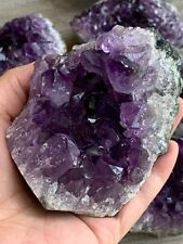 Deep Purple Amethyst Cluster From Uruguayan, Amethyst Geode, Raw Amethyst picture