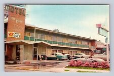 New Orleans LA-Louisiana, Plaza Motel, Advertising, Antique Vintage Postcard picture