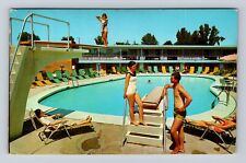Gary IN-Indiana, American Motel, Advertisement, Antique, Vintage c1960 Postcard picture