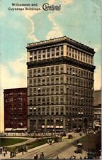 Antique Postcard Cleveland Sixth City Williamson and Cuyahoga Buildings Ohio picture