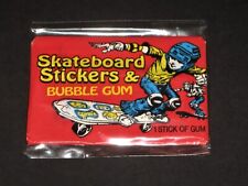 SKATEBOARD STICKERS 1976 Donruss (1) Unopened Wax Pack picture