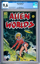 Alien Worlds 4 CGC Graded 9.6 NM+ Dave Stevens Pacific Comics 1983 picture