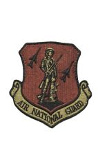 USAF Air National Guard OCP Spice Brown Patch w/Hook picture