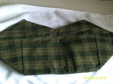  Longaberger TRADITIONS 1999 GENEROSITY BASKET Liner TRADITIONS PLAID  picture