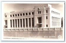 c1940's US Post Office Building Reno Nevada NV Frashers RPPC Photo Postcard picture