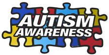 Autism Awareness Puzzle Asperger's Syndrome Car Fridge Magnet Made In USA picture
