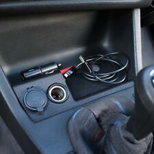 BMW E30 Utility Panel & Phone Mount - Combo USB charge socket & stock 12V outlet picture