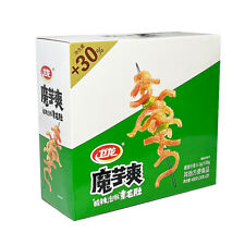 Wei Long Spicy Konjac Snack Latiao vinegar-pepper Scharf 18g*20pack Vegeterian酸辣 picture
