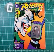 Robin II: The Jokers Wild #1 (1991) Variant C Hologram Signed DC Comics Joker  picture