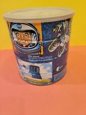 Vintage 1969 NASA Tin Coffee Can box Apollo Gemini Moon Landing Space picture