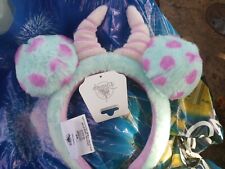 Disney Pixar Monsters Inc Disney Parks Sulley Sully Fuzzy Ear Headband 2023 picture