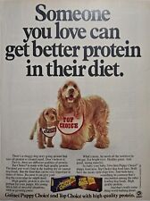 1980 Gaines Puppy Choice and Top Choice Dog Food Ad picture