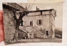 Vintage Card 1958 Mussolini's Birth House in Predappio Italy.  picture