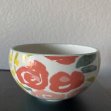 Anthropologie Leah Reena Goren Cereal Bowl Flowers * NEW * picture