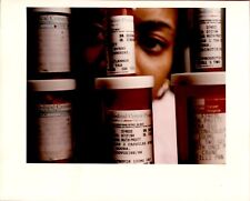 LG24 1995 Orig Color Photo FACES OF AIDS CRISIS HIV DISEASE VICTIM MEDICINE picture