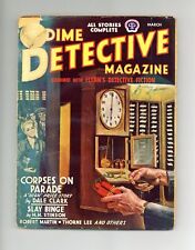 Dime Detective Magazine Pulp Mar 1945 Vol. 47 #4 PR picture
