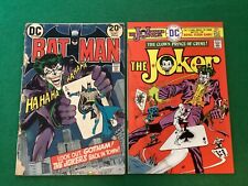 Batman #251, 1973, Poor Condition, Famous Neal Adams Cover, With Bonus Joker #5 picture
