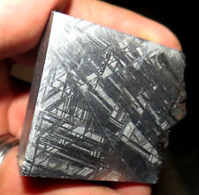 AMAZING 230 GM. MUONIONALUSTA ETCHED METEORITE SLAB PERFECT FOR RINGS picture