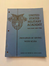 OA4) United States Military Academy West Point Principles of Scuba Diving 1972 picture