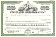 International Bank for Reconstruction and Development - 1970 dated Very Rare Spe picture
