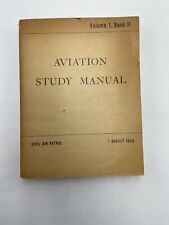 1949 AVIATION STUDY MANUAL - Civil Air Patrol - Volume I, Book II picture