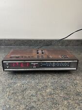 Vtg REALISTIC Chronomatic 251 Clock Radio Dual Alarm Woodgrain Tested - working picture