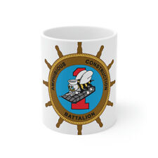 ACB 1 Seabee (U.S. Navy) White Coffee Cup 11oz picture