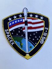 SPACE X GPS III-2 FALCON 9 MISSION PATCH 3.5” NEW picture