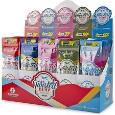 Twisted Mix 5 Flavors Natural 4 Wraps Combo Bubdle Count Per Pack 5 Packs picture