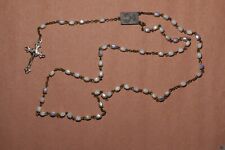 Vintage Catholic Rosary MOP Beads Roma 5 Decade 22