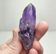 Tutu Amethyst Crystal Spray, Deep Saturated Purple Phantoms, 41 grams picture