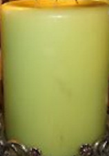 Partylite LEMONGRASS  3-wick candle  6 X 8  NIB picture