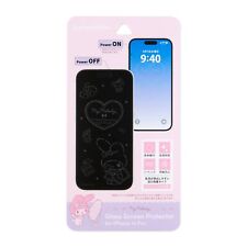 Sanrio Character My Melody iPhone14Pro Compatible glass screen protector New picture
