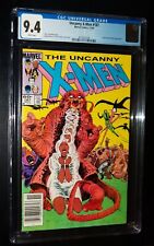 CGC X-MEN #187 1984 Marvel Comics 9.4 NEAR MINT WHITE PAGES NEWSSTAND picture