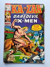 Ka-zar #1 Featuring Daredevil and X-Men - Stan Lee 1970 picture